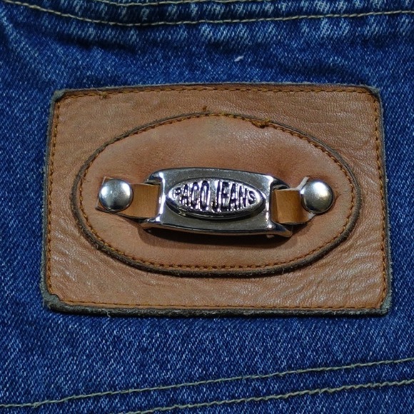 Paco Denim Jacket Mens Size M Long Sleeve Button Front Pocket Blue Cotton - Picture 5 of 13